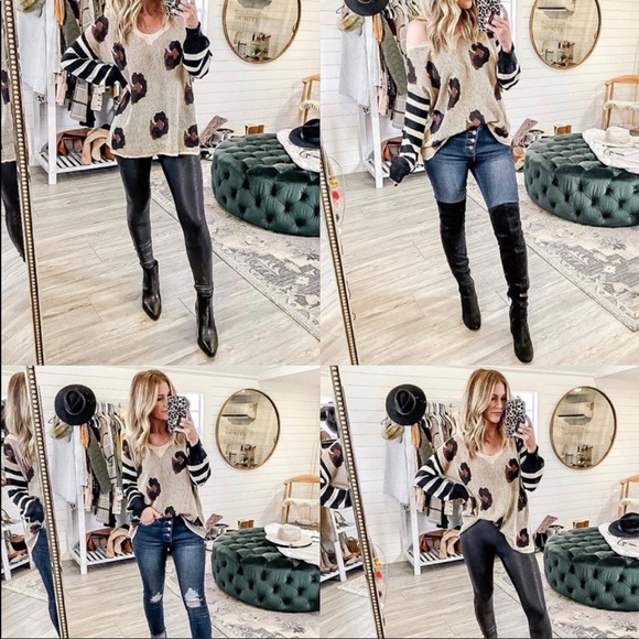 Amaryllis Leopard Top - Picture 2 of 6